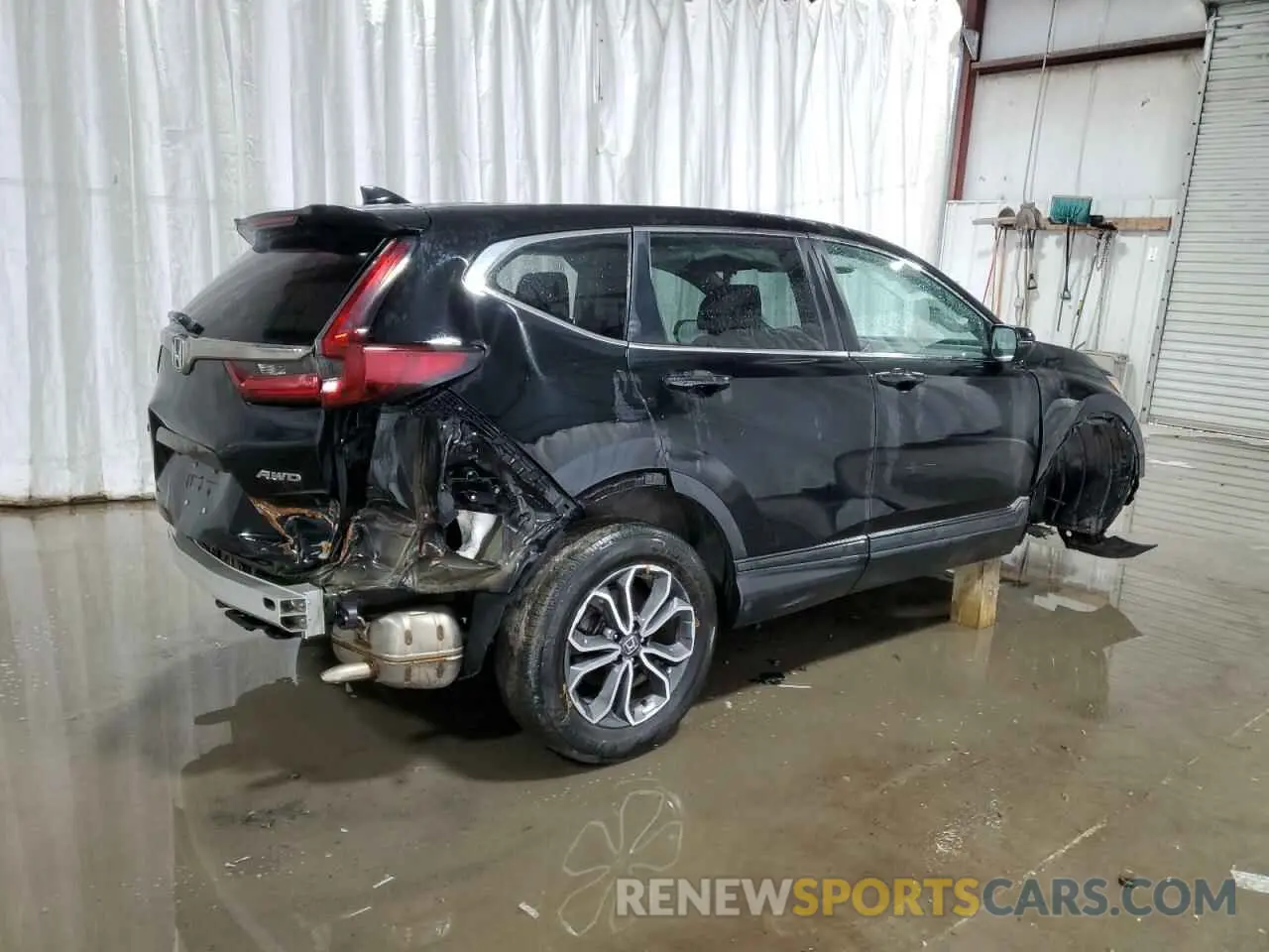 3 Photograph of a damaged car 2HKRW2H50NH645260 HONDA CRV 2022