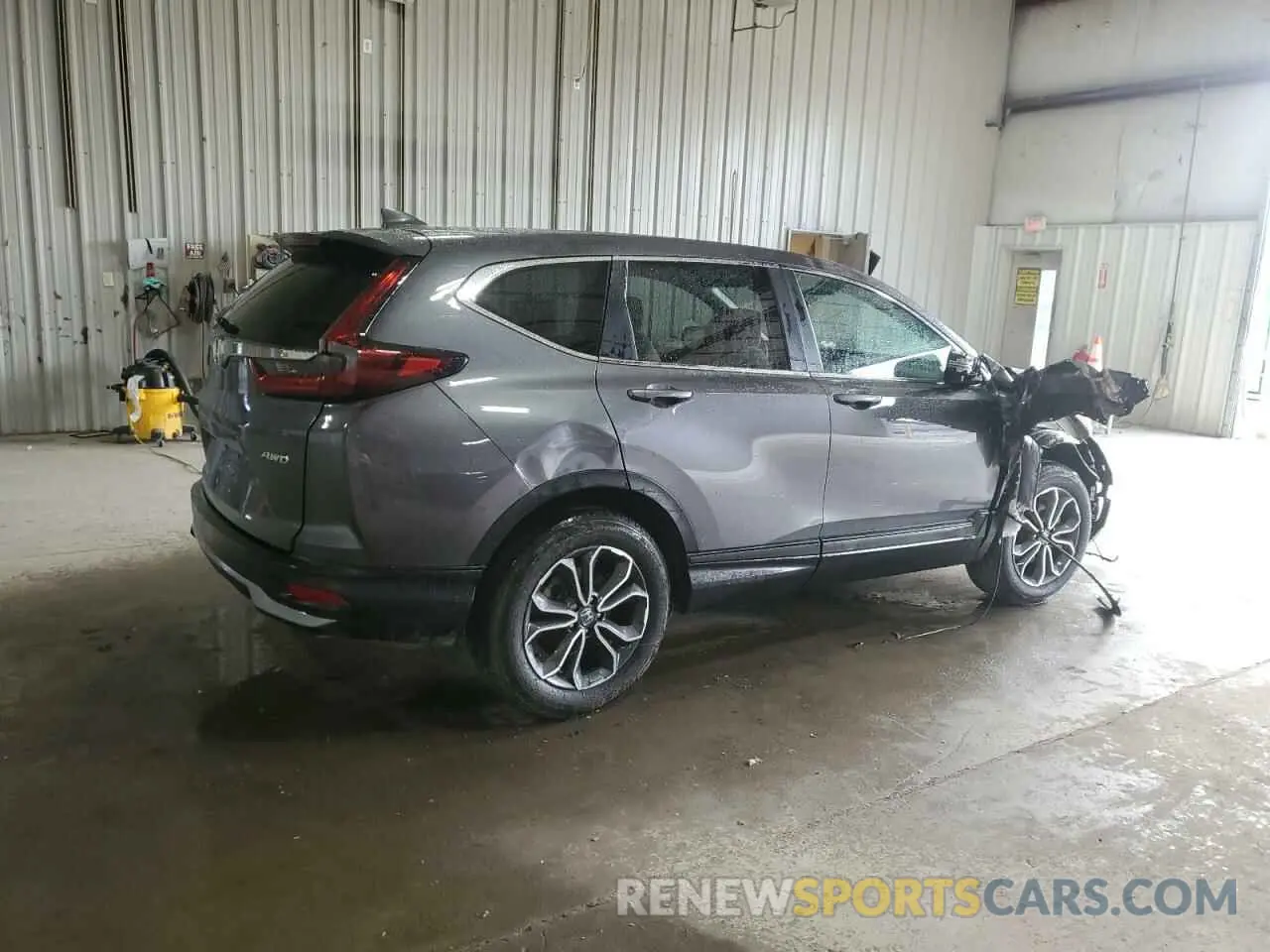 3 Photograph of a damaged car 2HKRW2H51NH618844 HONDA CRV 2022