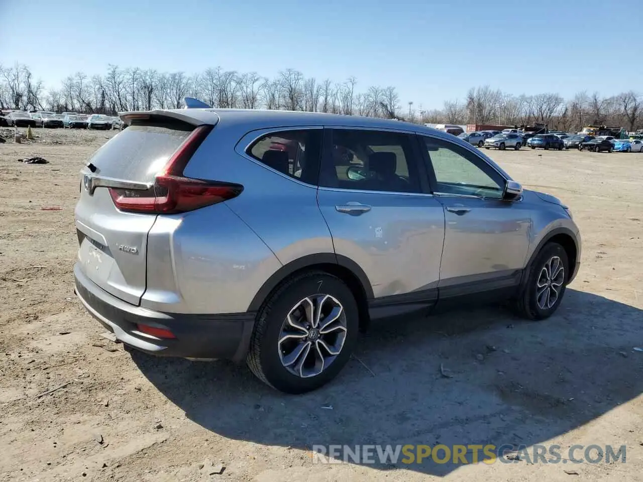3 Photograph of a damaged car 2HKRW2H53NH609787 HONDA CRV 2022