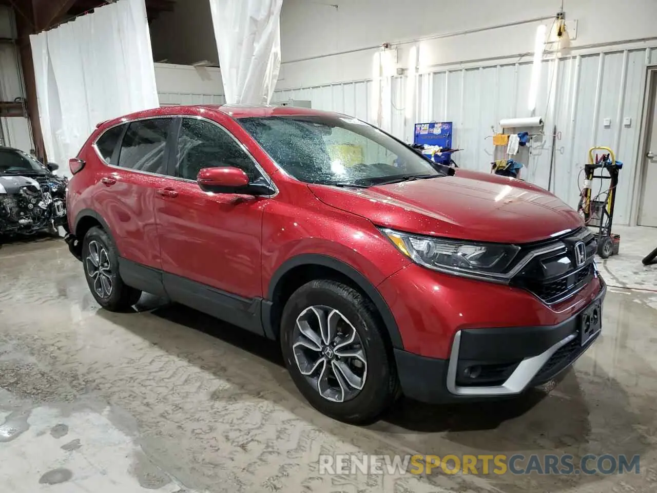 4 Photograph of a damaged car 2HKRW2H55NH639731 HONDA CRV 2022