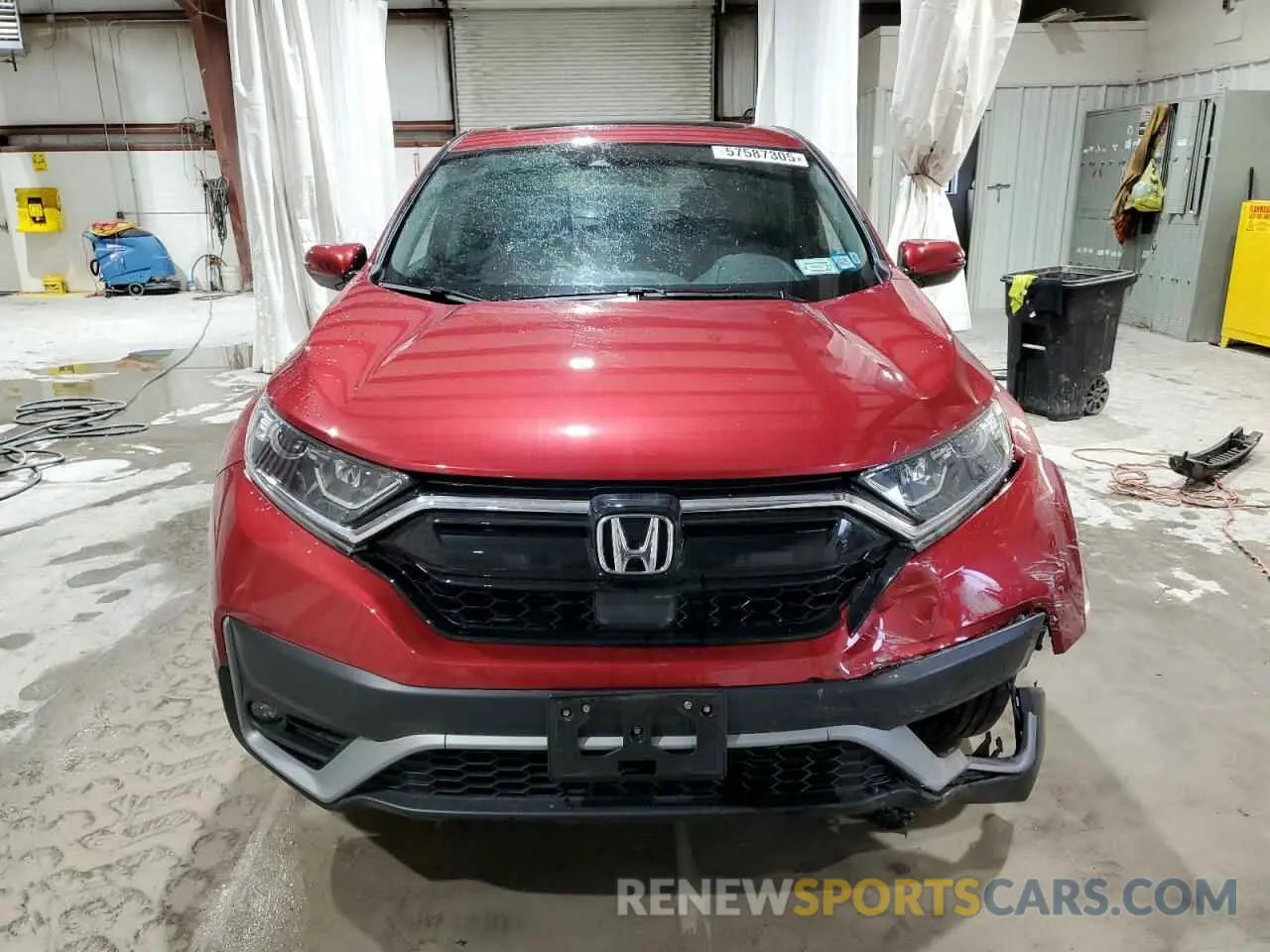 5 Photograph of a damaged car 2HKRW2H55NH639731 HONDA CRV 2022