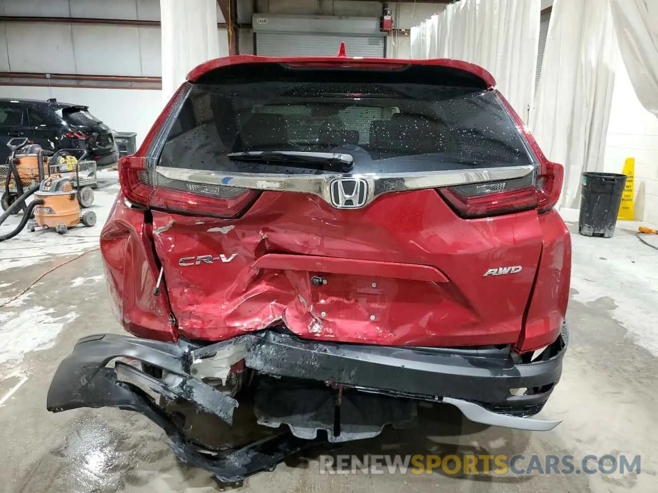 6 Photograph of a damaged car 2HKRW2H55NH639731 HONDA CRV 2022