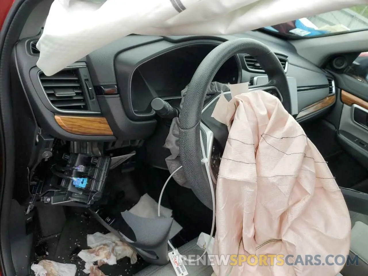 8 Photograph of a damaged car 2HKRW2H57NH615043 HONDA CRV 2022