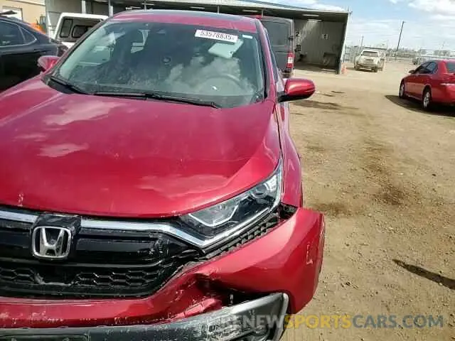 12 Photograph of a damaged car 2HKRW2H58NH602009 HONDA CRV 2022