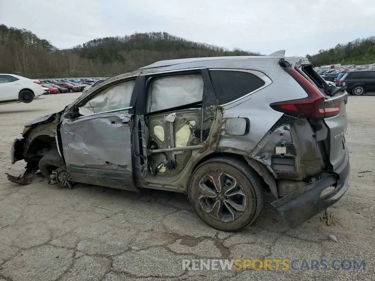 2 Фотография поврежденного автомобиля 2HKRW2H58NH646902 HONDA CRV 2022