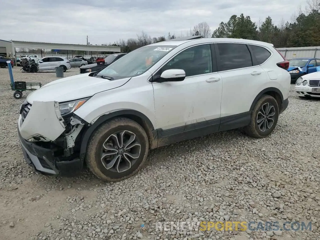 1 Фотография поврежденного автомобиля 2HKRW2H5XNH626926 HONDA CRV 2022