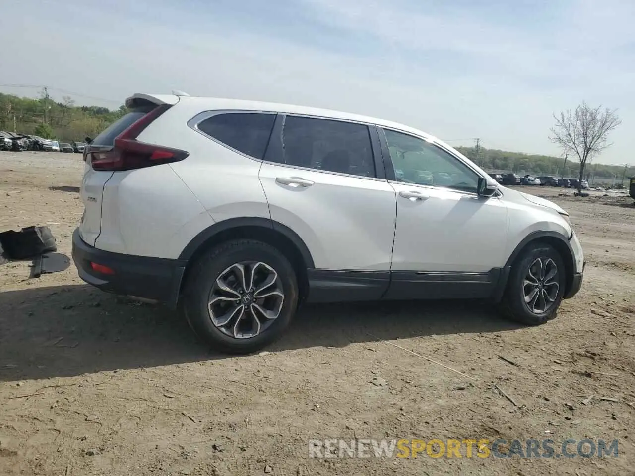 3 Photograph of a damaged car 2HKRW2H5XNH631804 HONDA CRV 2022