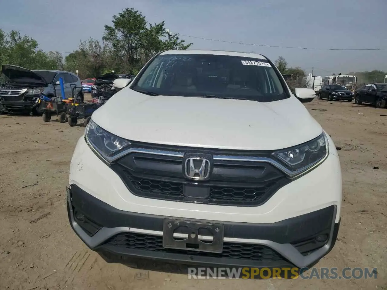 5 Photograph of a damaged car 2HKRW2H5XNH631804 HONDA CRV 2022