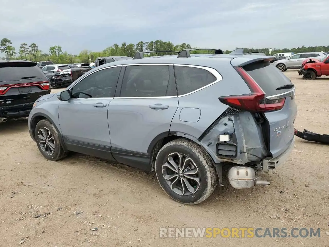 2 Фотография поврежденного автомобиля 2HKRW2H80NH602905 HONDA CRV 2022