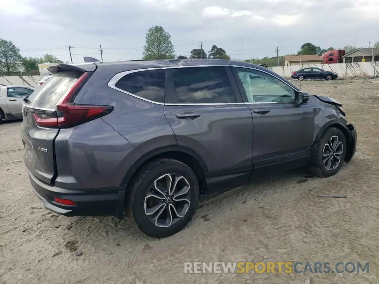 3 Photograph of a damaged car 2HKRW2H80NH644815 HONDA CRV 2022