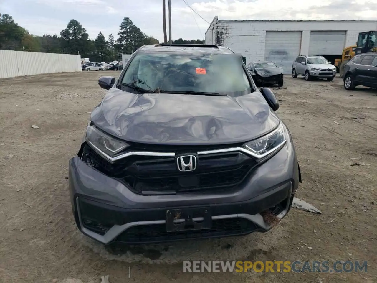 5 Photograph of a damaged car 2HKRW2H80NH644815 HONDA CRV 2022