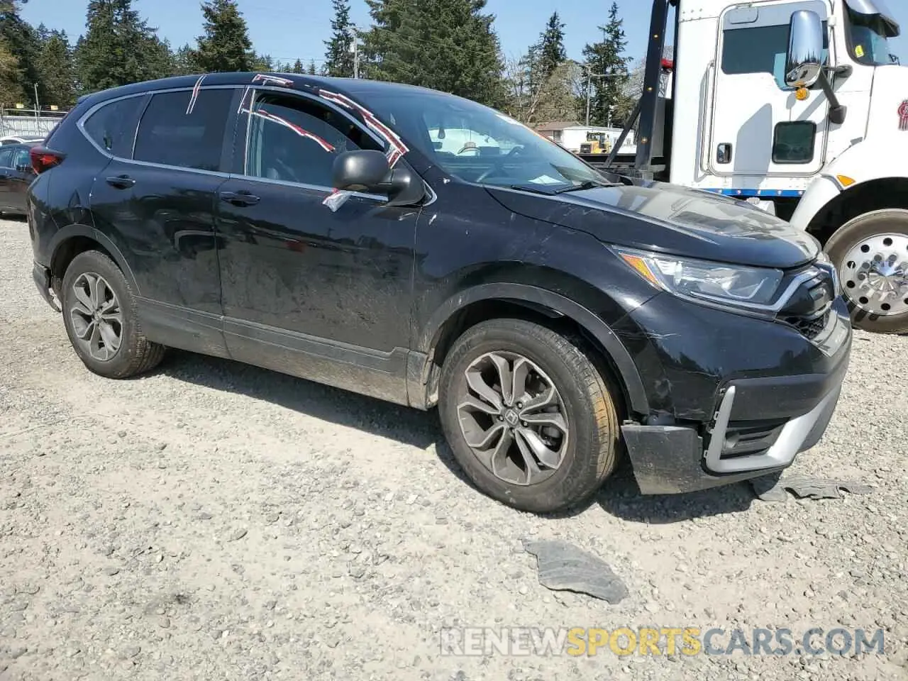 4 Photograph of a damaged car 2HKRW2H81NH605215 HONDA CRV 2022
