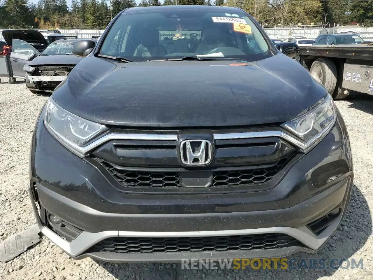 5 Photograph of a damaged car 2HKRW2H81NH605215 HONDA CRV 2022