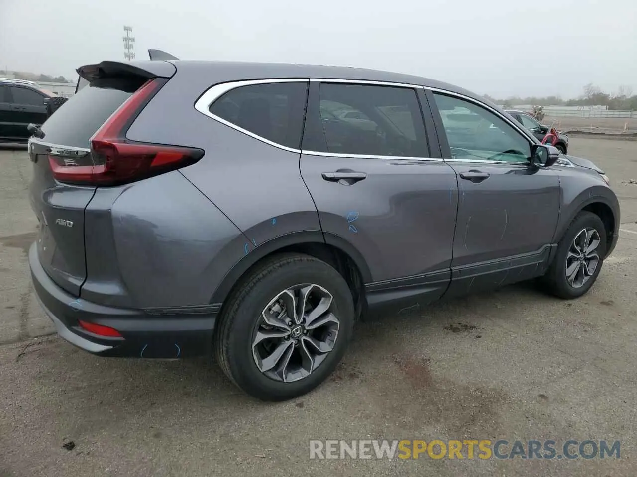3 Photograph of a damaged car 2HKRW2H81NH629773 HONDA CRV 2022