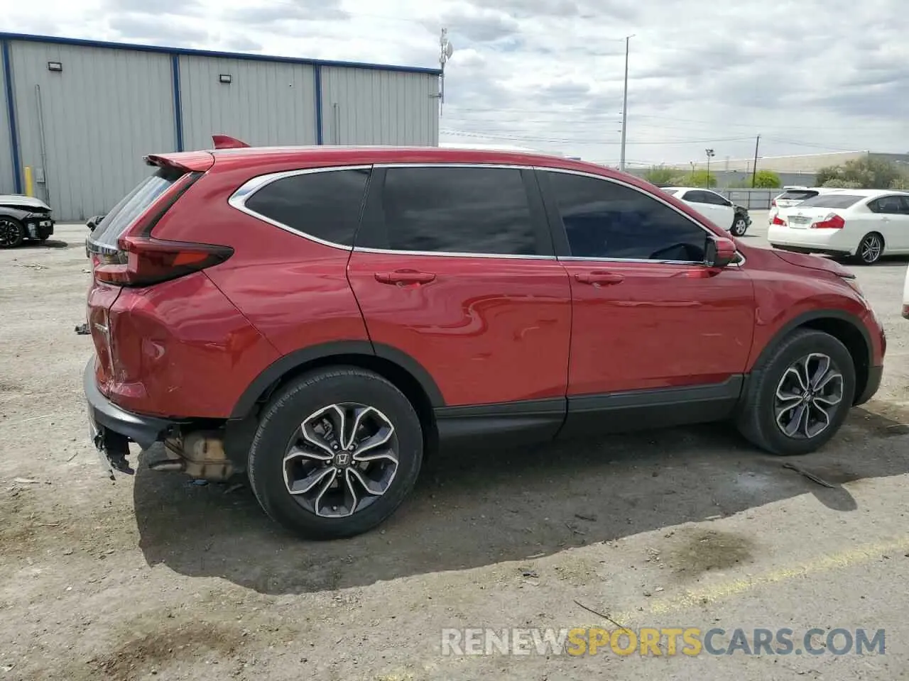 3 Photograph of a damaged car 2HKRW2H81NH669125 HONDA CRV 2022