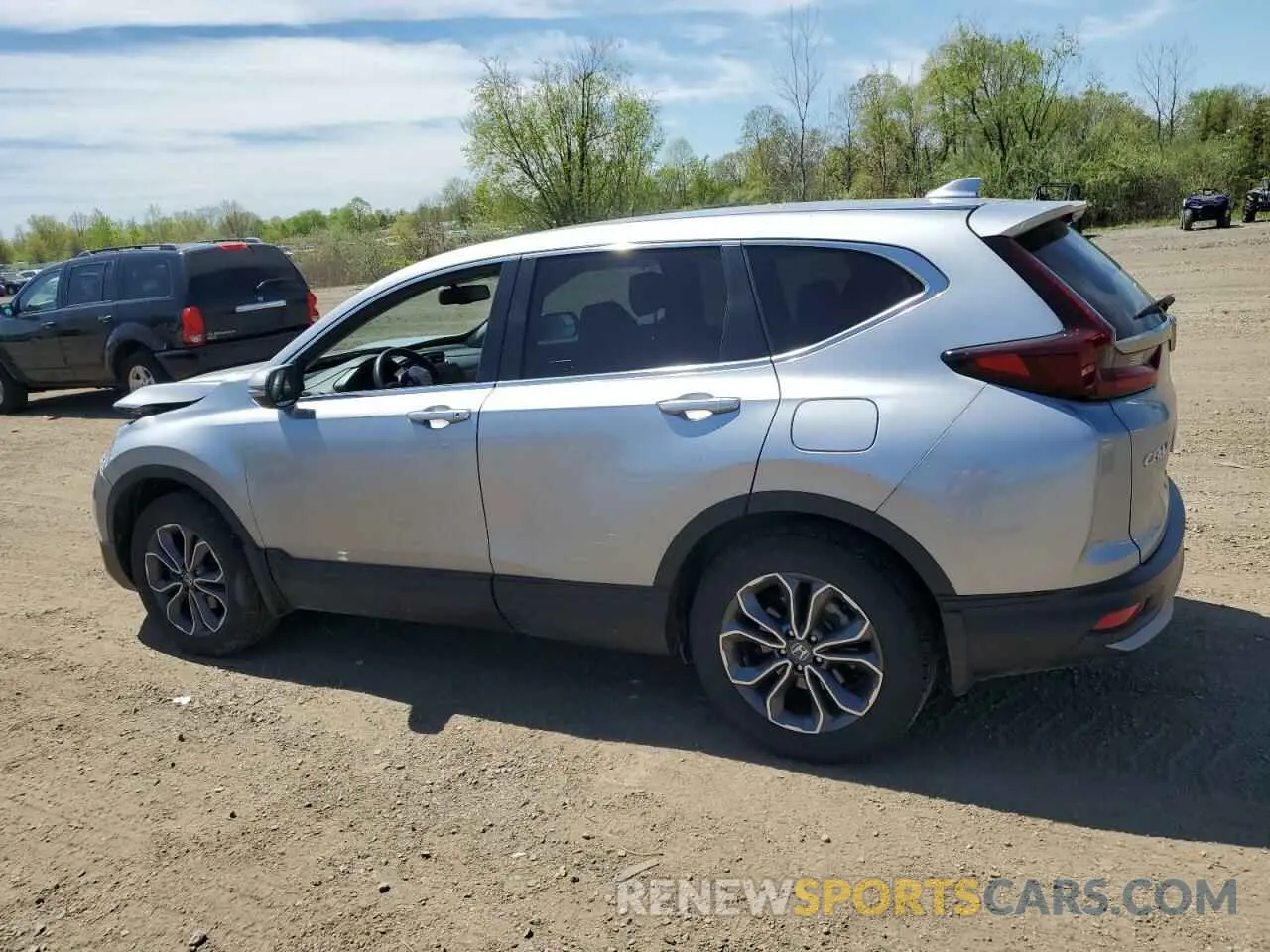 2 Photograph of a damaged car 2HKRW2H82NH635095 HONDA CRV 2022