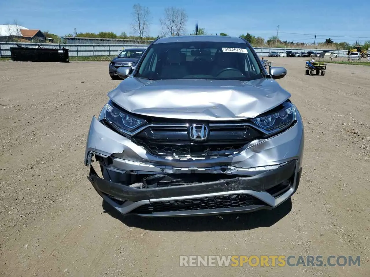5 Photograph of a damaged car 2HKRW2H82NH635095 HONDA CRV 2022