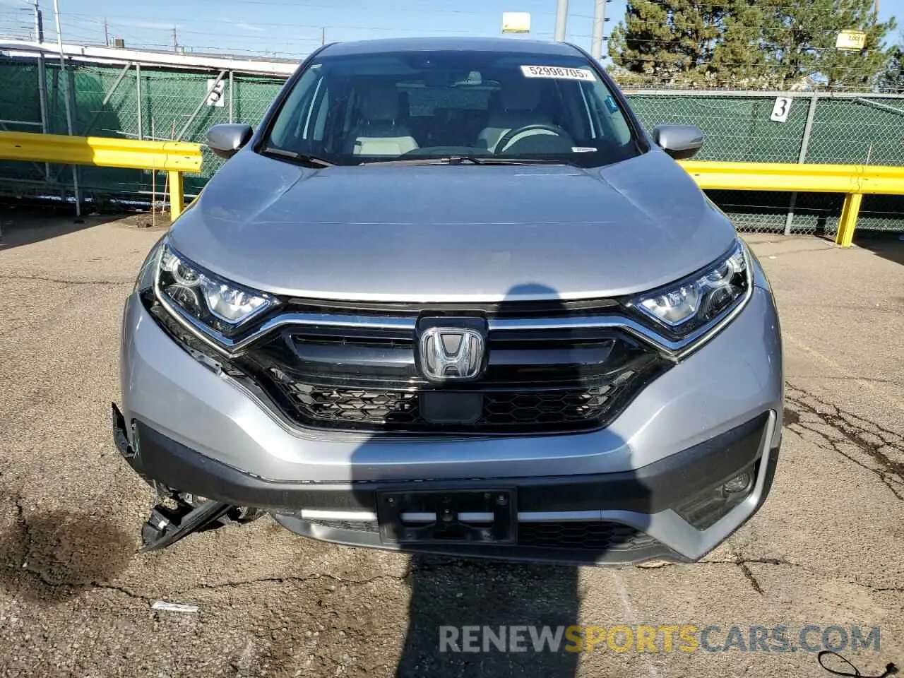 5 Photograph of a damaged car 2HKRW2H82NH660174 HONDA CRV 2022