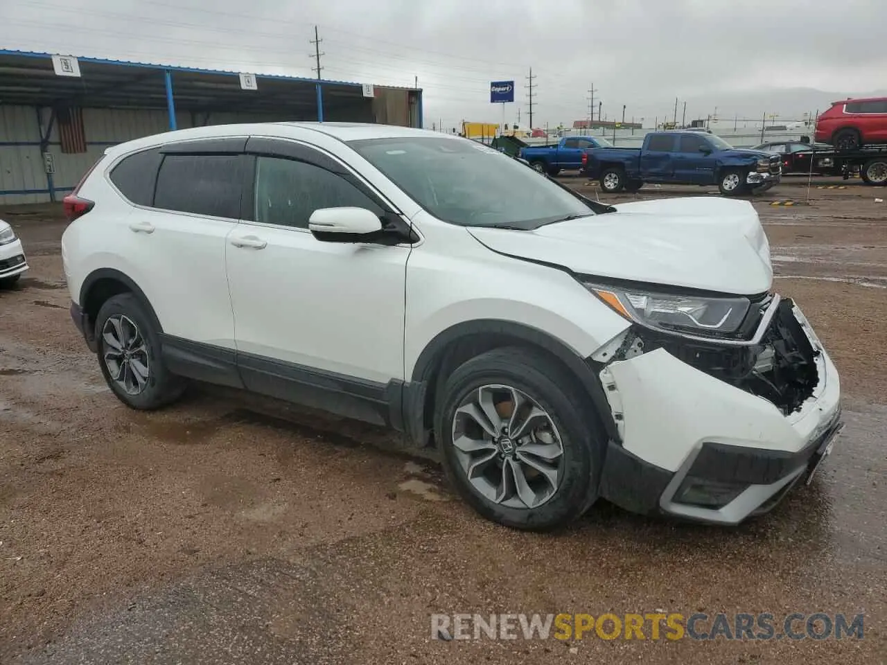 4 Фотография поврежденного автомобиля 2HKRW2H83NH639530 HONDA CRV 2022
