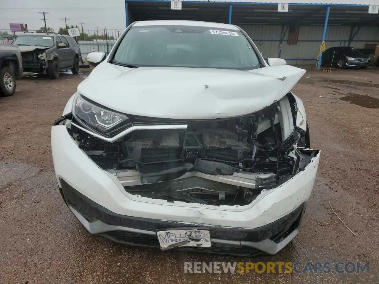 5 Фотография поврежденного автомобиля 2HKRW2H83NH639530 HONDA CRV 2022