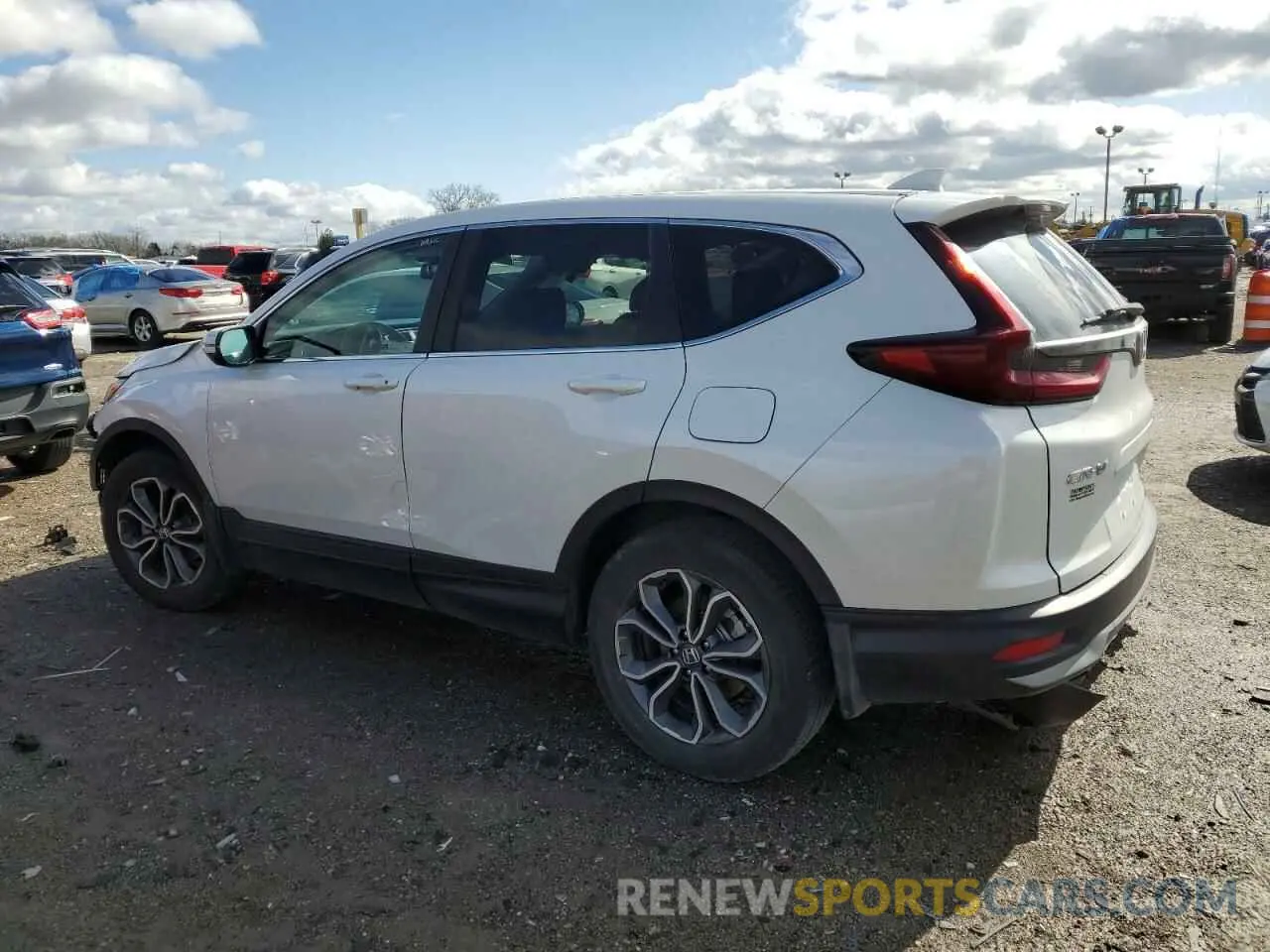 2 Photograph of a damaged car 2HKRW2H85NH619098 HONDA CRV 2022
