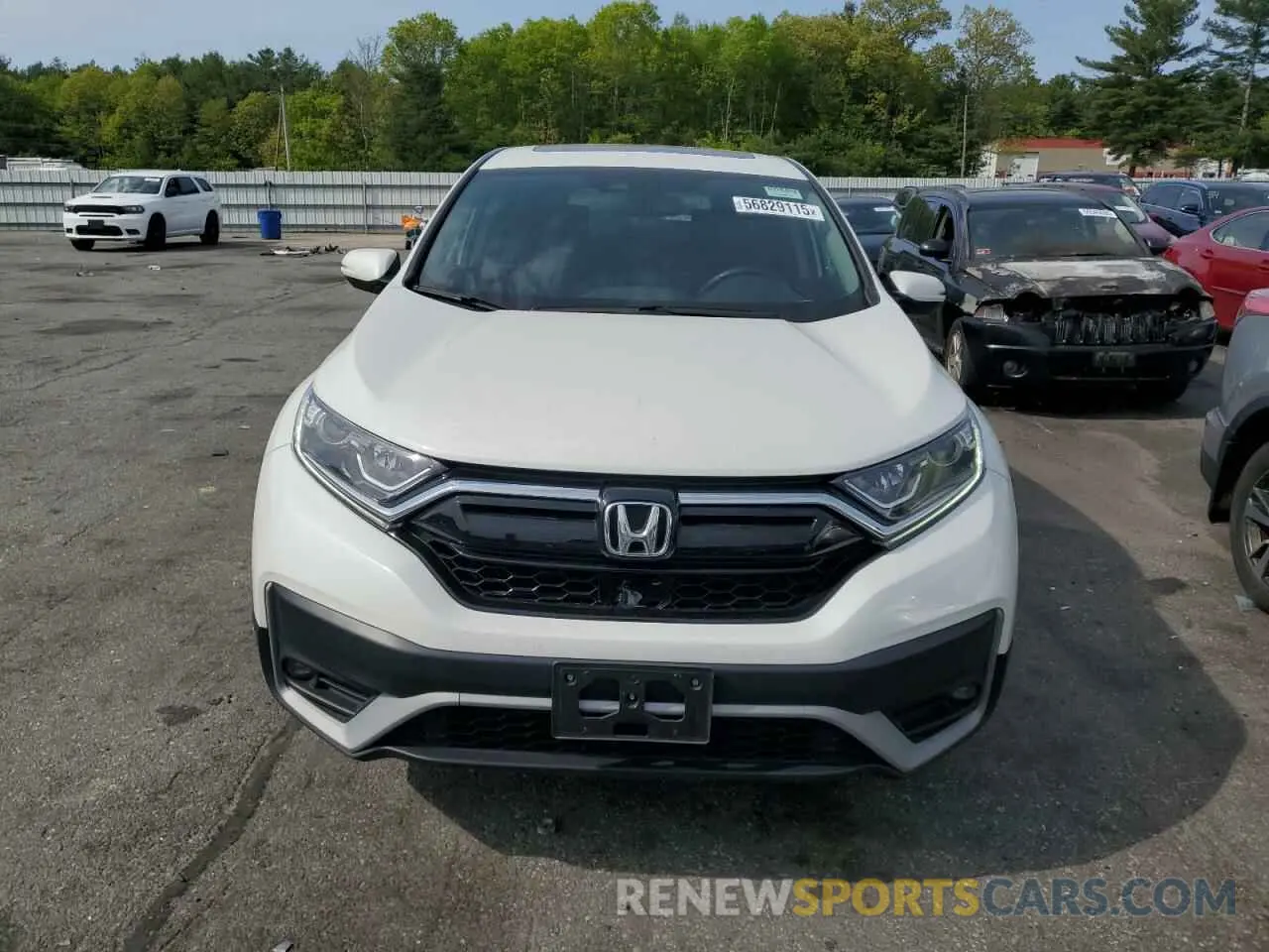 5 Photograph of a damaged car 2HKRW2H85NH668351 HONDA CRV 2022