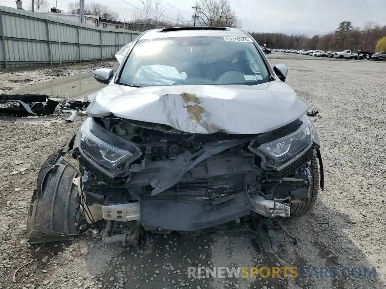 5 Фотография поврежденного автомобиля 2HKRW2H86NH604576 HONDA CRV 2022