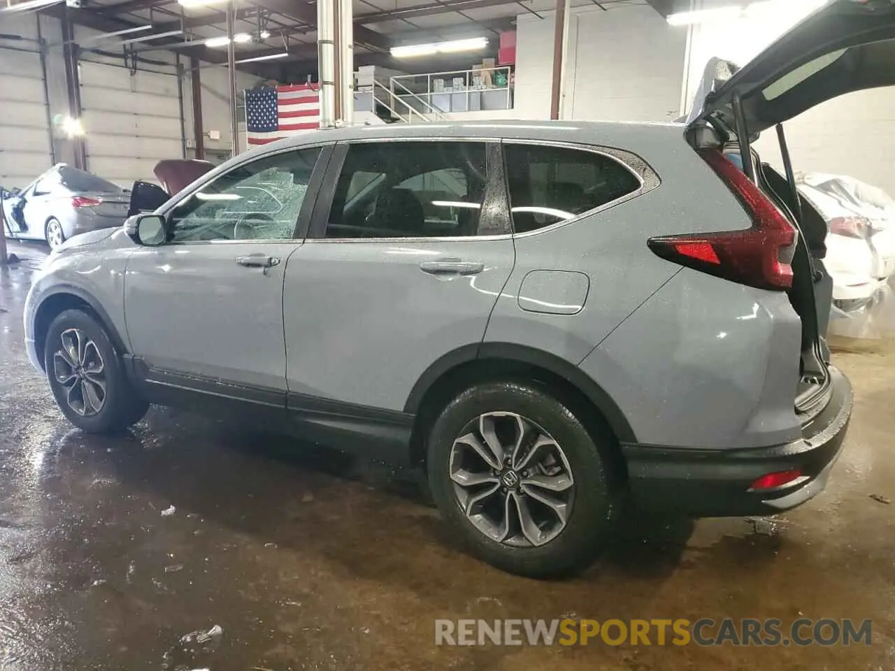 2 Photograph of a damaged car 2HKRW2H86NH605808 HONDA CRV 2022