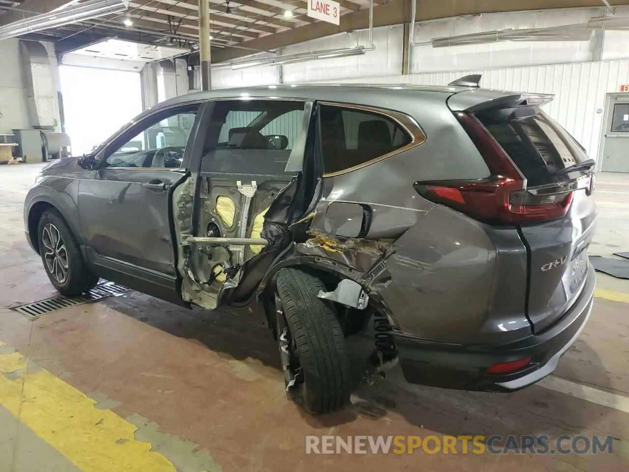 2 Фотография поврежденного автомобиля 2HKRW2H86NH670044 HONDA CRV 2022