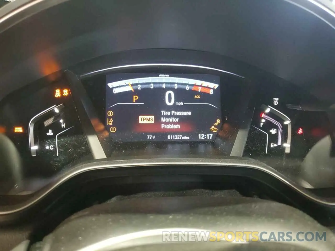 9 Фотография поврежденного автомобиля 2HKRW2H86NH670044 HONDA CRV 2022
