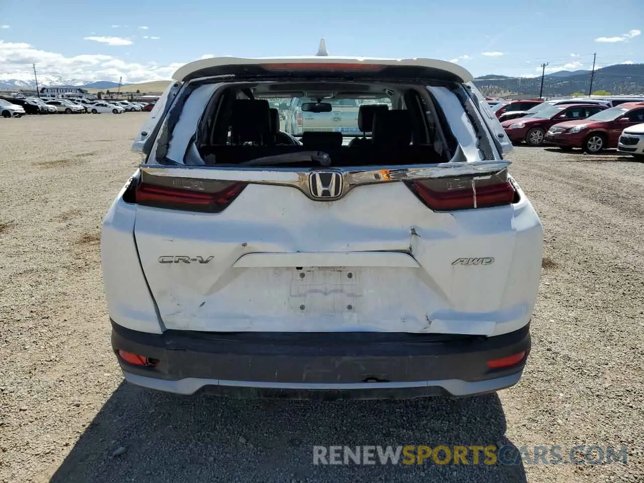 6 Фотография поврежденного автомобиля 2HKRW2H87NH611438 HONDA CRV 2022