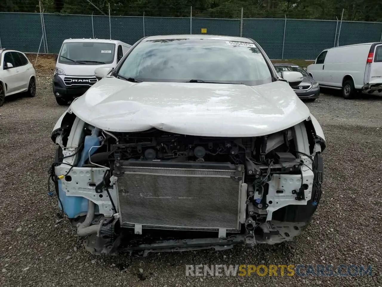 5 Photograph of a damaged car 2HKRW2H87NH630149 HONDA CRV 2022