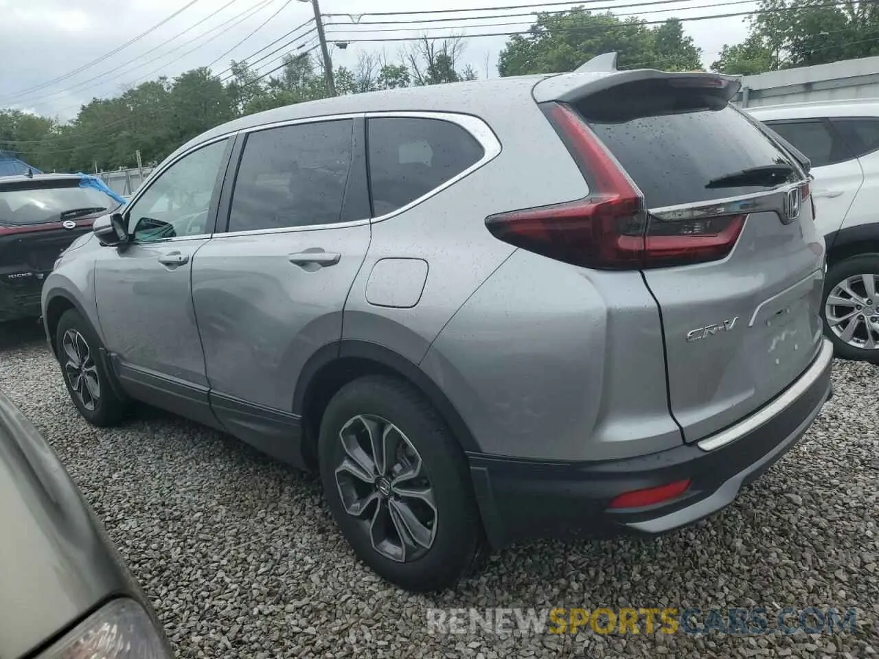 2 Photograph of a damaged car 2HKRW2H87NH653270 HONDA CRV 2022