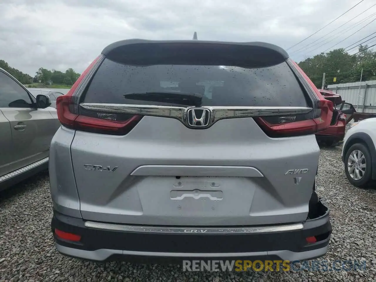 6 Photograph of a damaged car 2HKRW2H87NH653270 HONDA CRV 2022