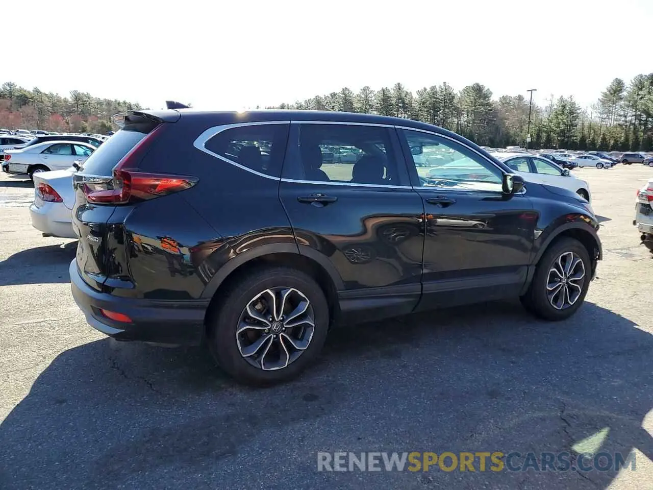 3 Photograph of a damaged car 2HKRW2H88NH612923 HONDA CRV 2022