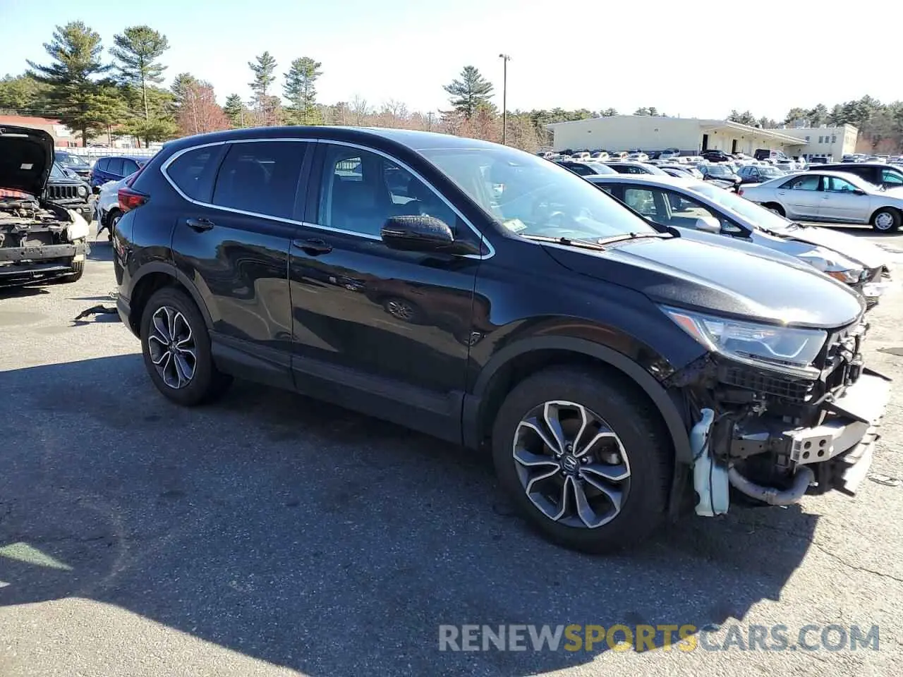 4 Photograph of a damaged car 2HKRW2H88NH612923 HONDA CRV 2022