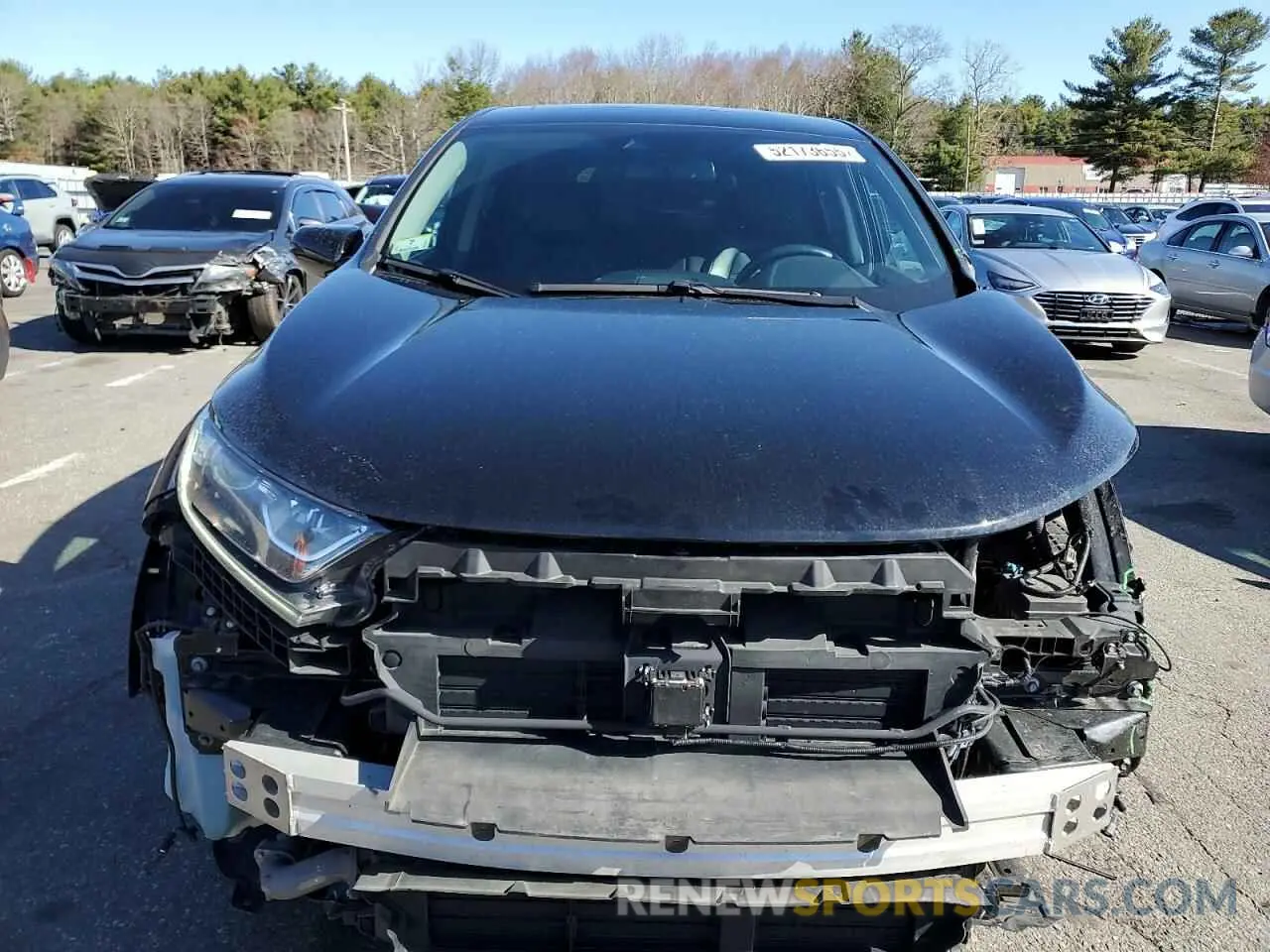 5 Photograph of a damaged car 2HKRW2H88NH612923 HONDA CRV 2022