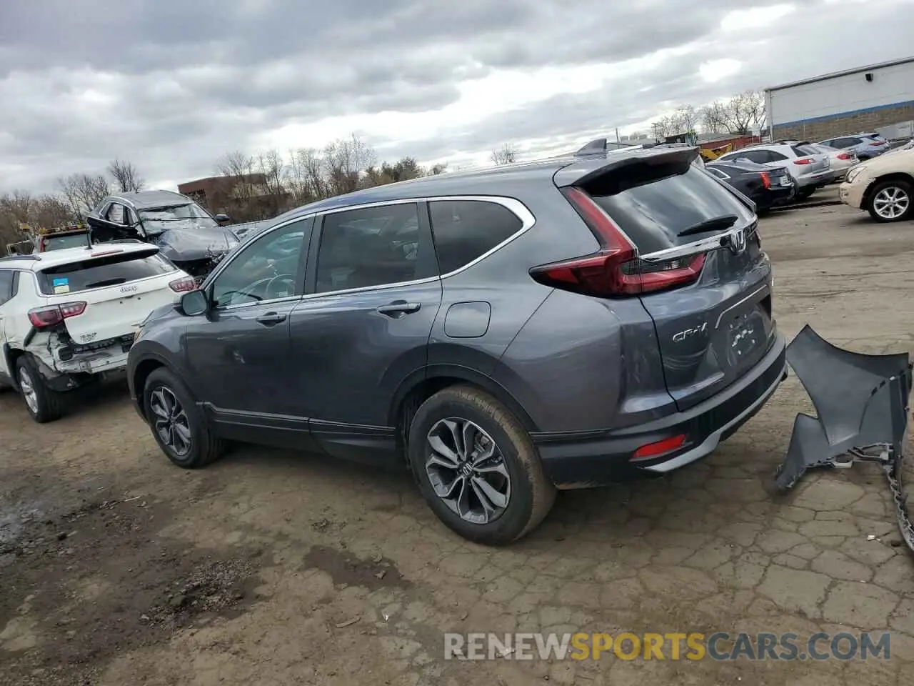 2 Фотография поврежденного автомобиля 2HKRW2H88NH671504 HONDA CRV 2022