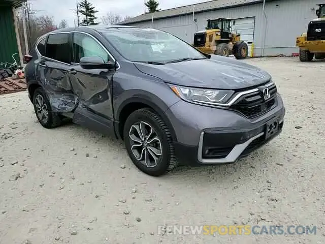 14 Photograph of a damaged car 2HKRW2H8XNH607318 HONDA CRV 2022