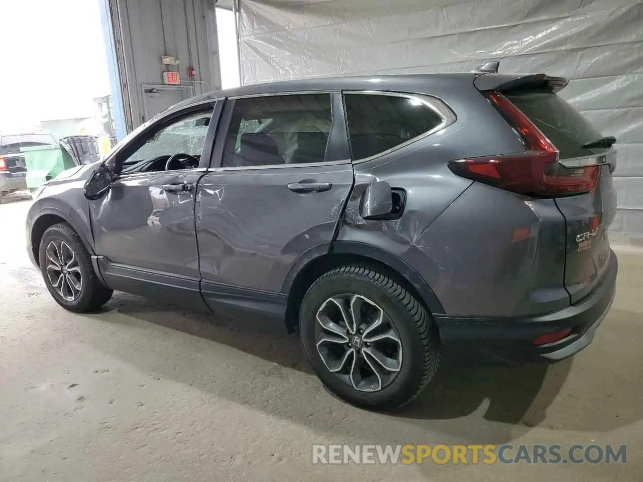 2 Photograph of a damaged car 2HKRW2H8XNH607318 HONDA CRV 2022
