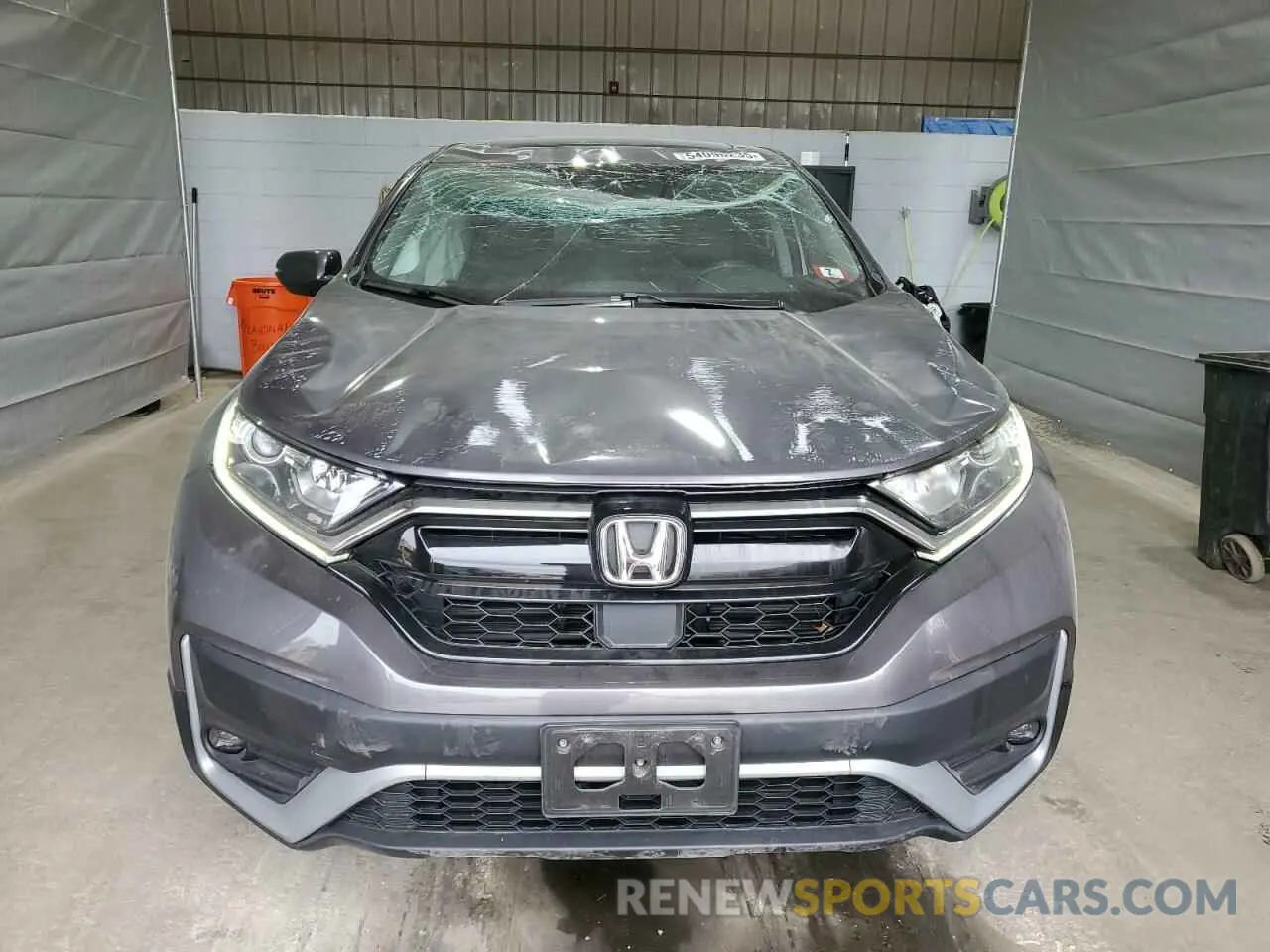 5 Photograph of a damaged car 2HKRW2H8XNH607318 HONDA CRV 2022