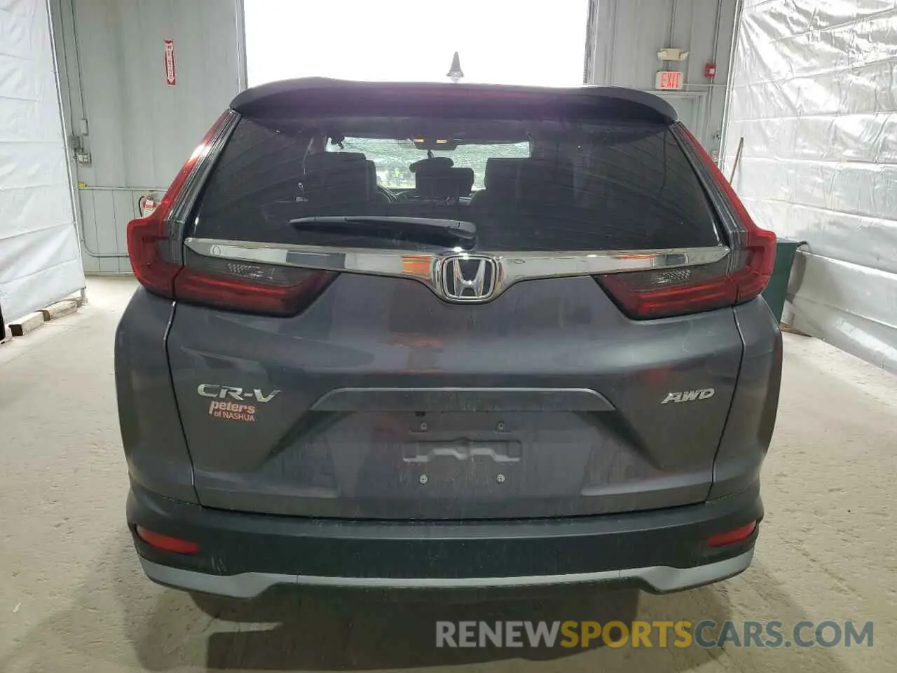 6 Photograph of a damaged car 2HKRW2H8XNH607318 HONDA CRV 2022