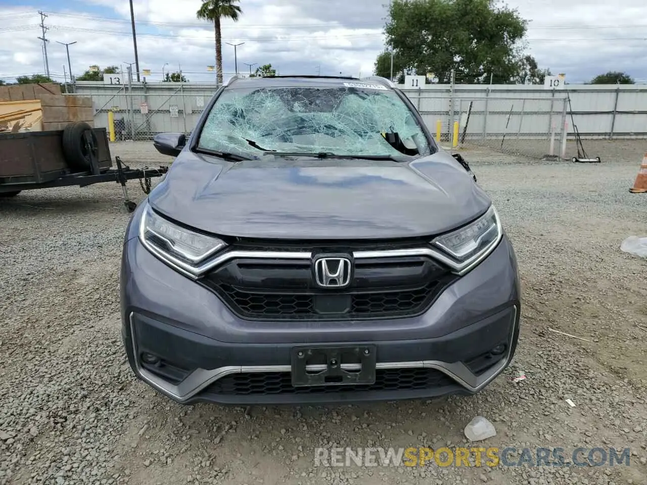 5 Фотография поврежденного автомобиля 2HKRW2H96NH653348 HONDA CRV 2022