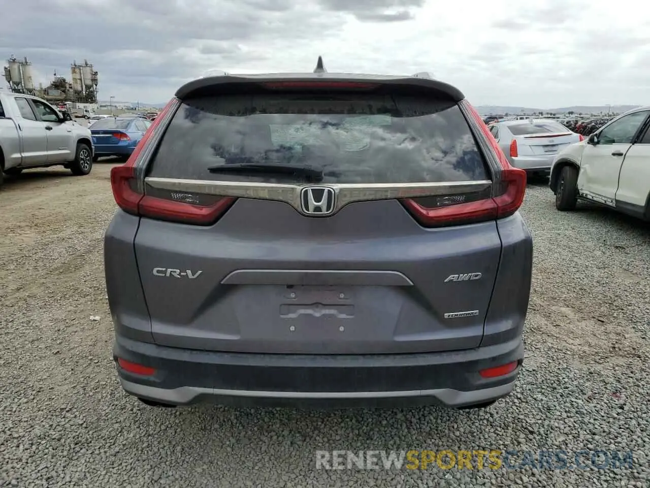 6 Фотография поврежденного автомобиля 2HKRW2H96NH653348 HONDA CRV 2022