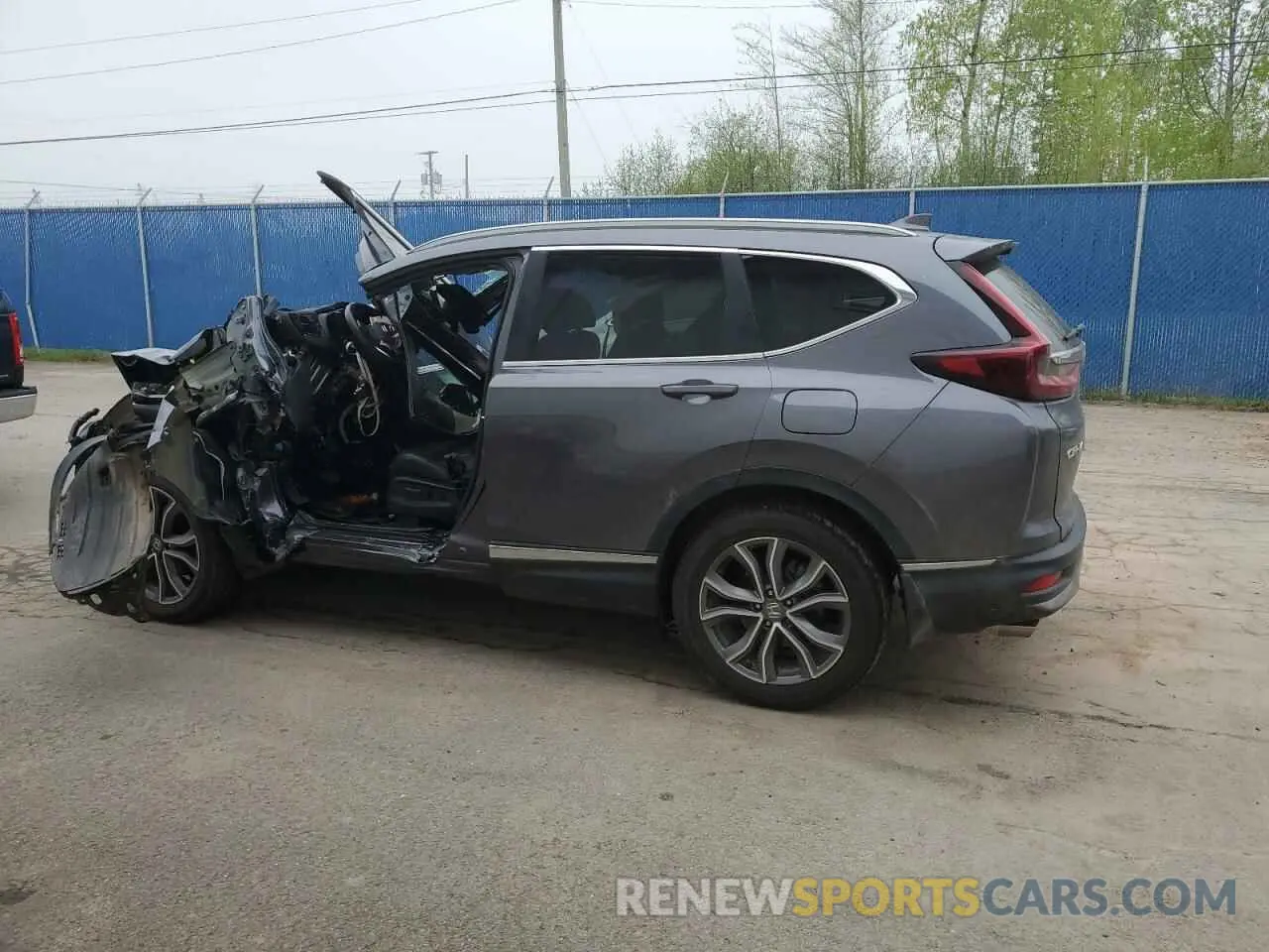 2 Фотография поврежденного автомобиля 2HKRW2H99NH219070 HONDA CRV 2022