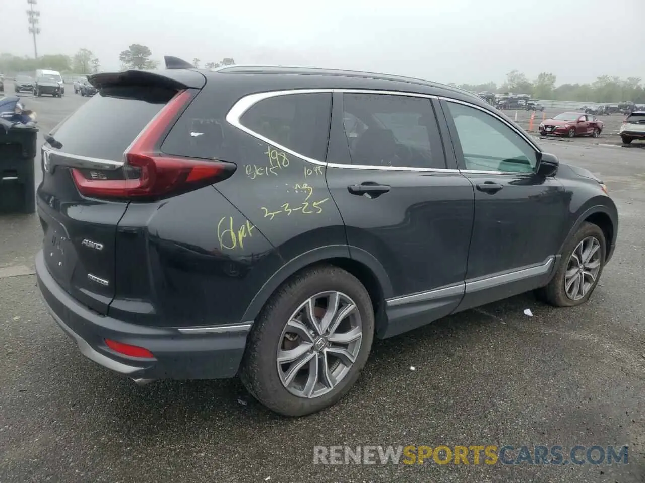 3 Photograph of a damaged car 2HKRW2H99NH654414 HONDA CRV 2022