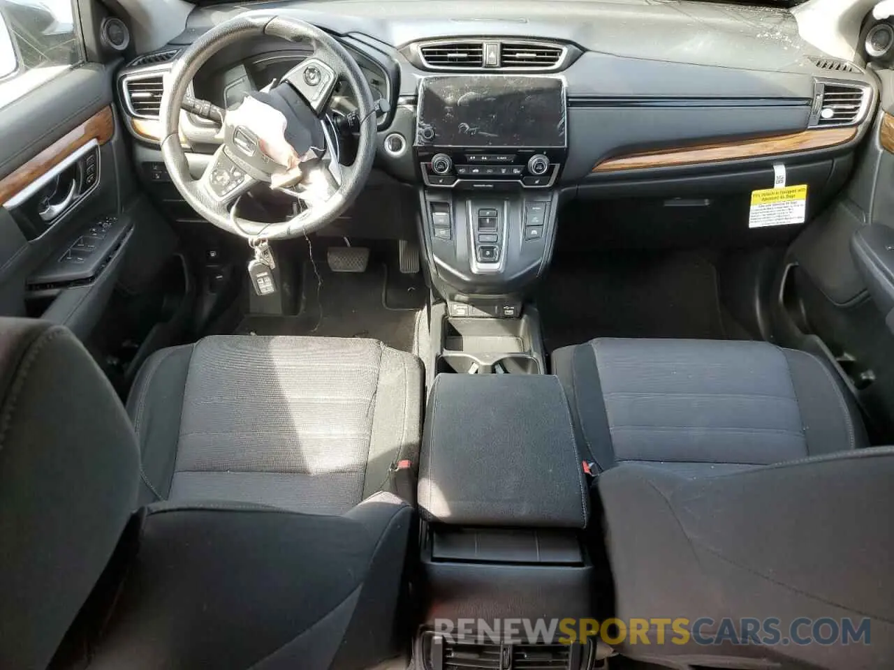 8 Фотография поврежденного автомобиля 5J6RT6H50NL010738 HONDA CRV 2022