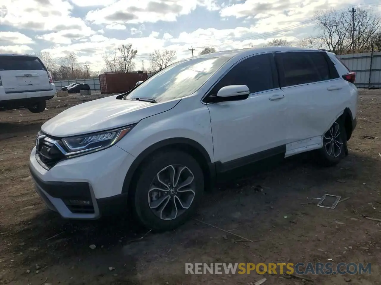 1 Photograph of a damaged car 5J6RT6H50NL020881 HONDA CRV 2022