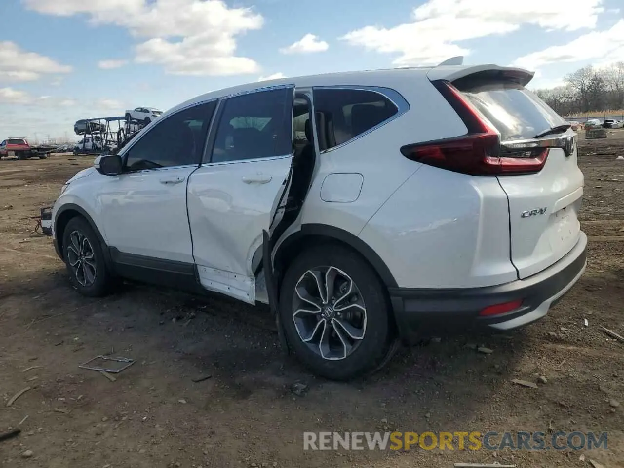 2 Photograph of a damaged car 5J6RT6H50NL020881 HONDA CRV 2022