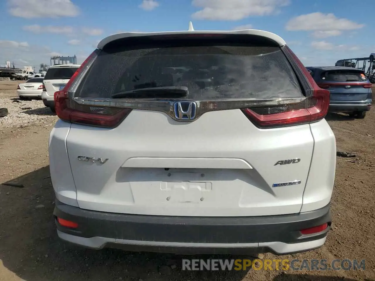 6 Photograph of a damaged car 5J6RT6H50NL020881 HONDA CRV 2022